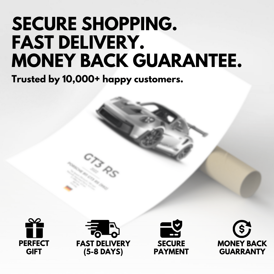 Porsche 911 GT3 RS Plakat