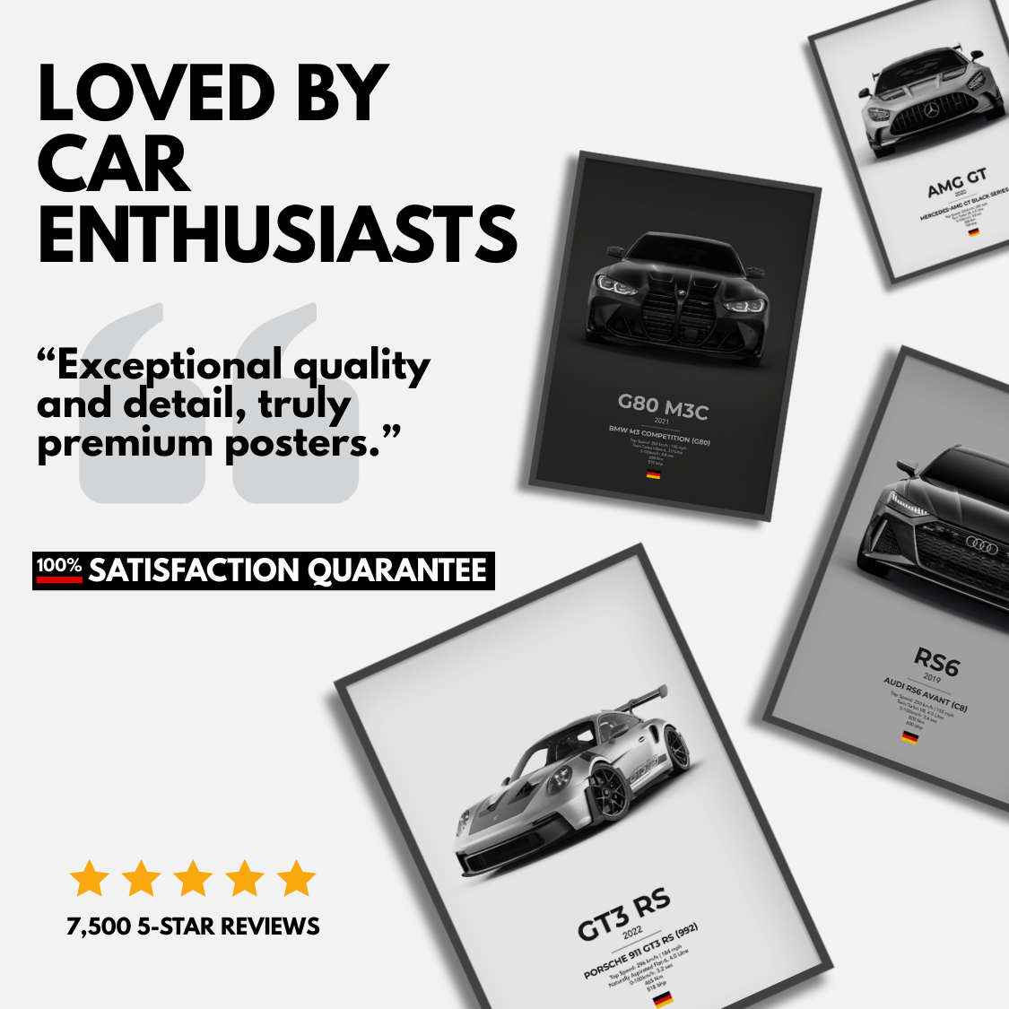 Porsche 911 GT3 RS Plakat